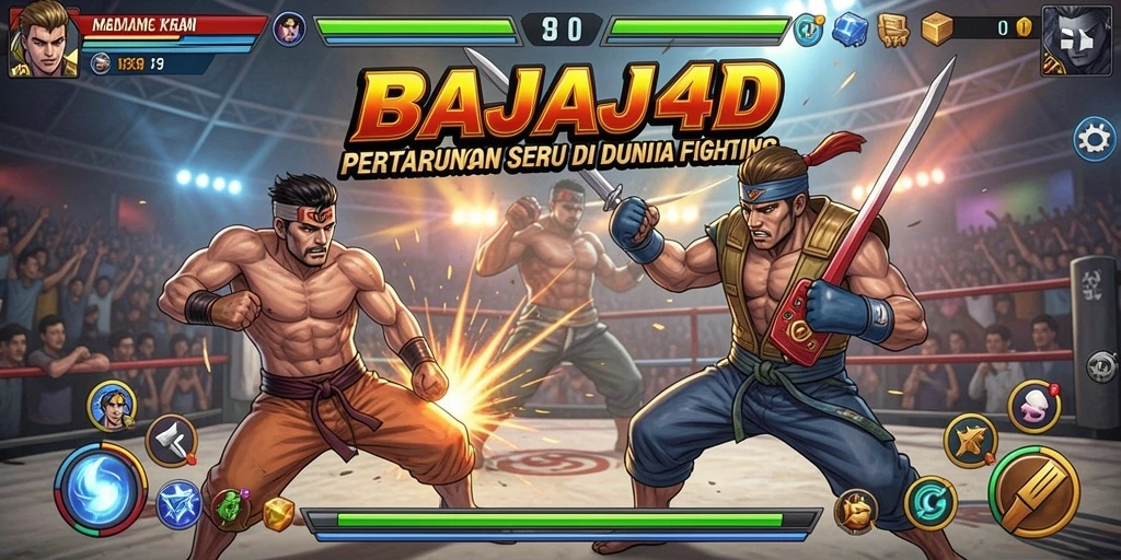 Tampilan gameplay seru dan menegangkan di BAJAJ4D.