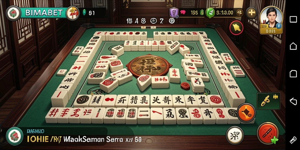 Gameplay seru Mahjong di BIMABET dengan grafik menawan.