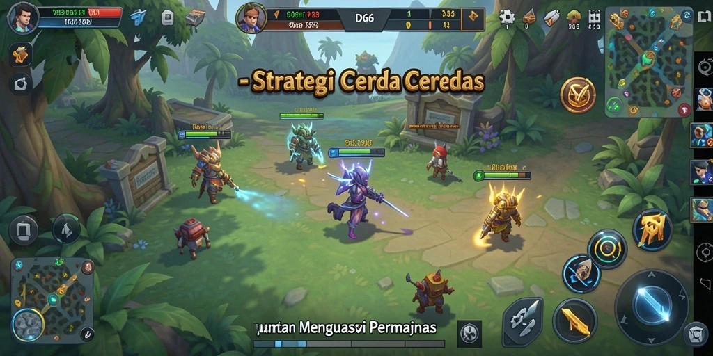 Screenshot dari gameplay menegangkan di ID66, menampilkan strategi yang tepat.
