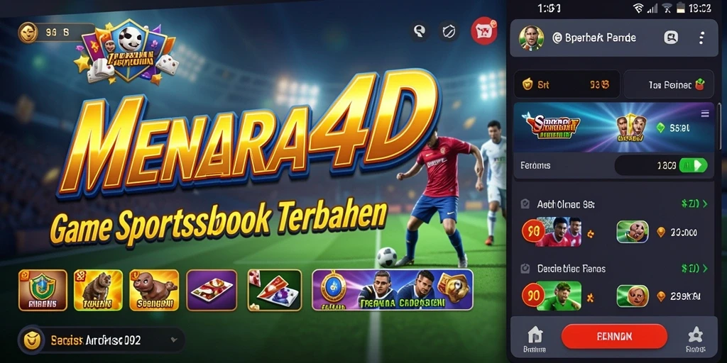 Tampilan menarik dari gameplay Sportsbook MENARA4D.