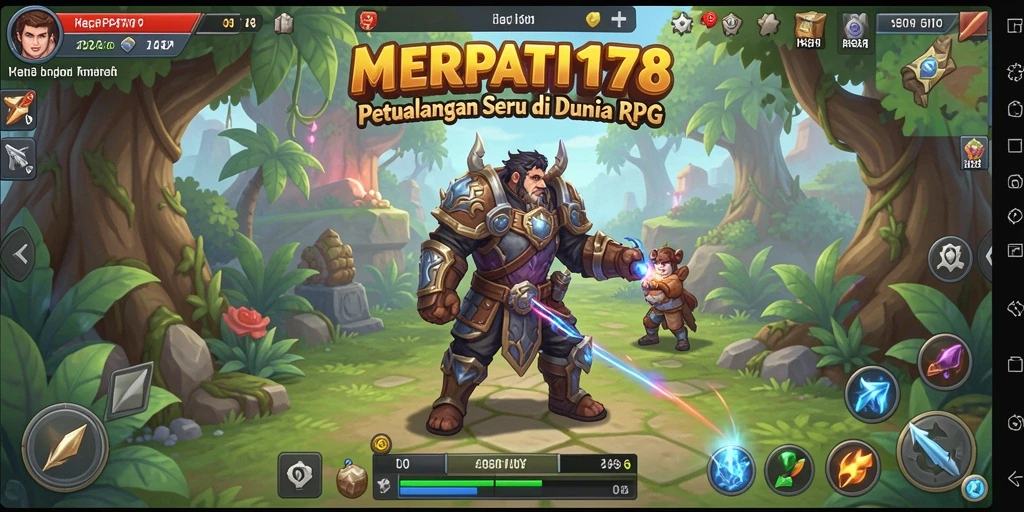 Screenshot gameplay MERPATI178 yang menampilkan karakter dalam pertempuran.