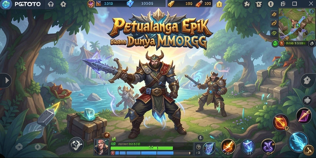 Gambaran gameplay menarik dari PGTOTO dalam dunia MMORPG.