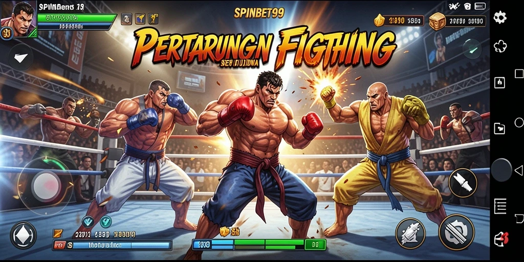 Gameplay SPINBET99 yang penuh aksi dan tantangan menghadirkan pengalaman bertarung seru.
