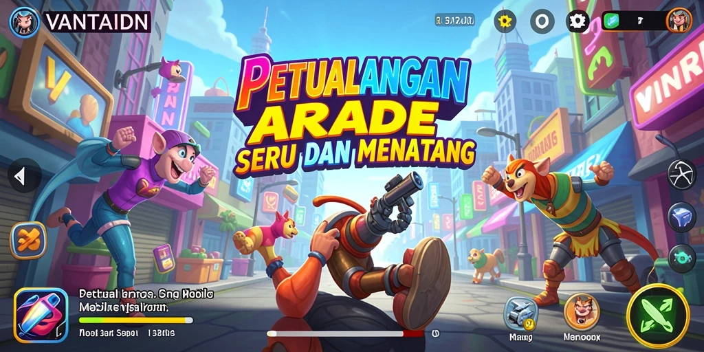 Screenshot gameplay VANTAIDN yang menarik dan seru.